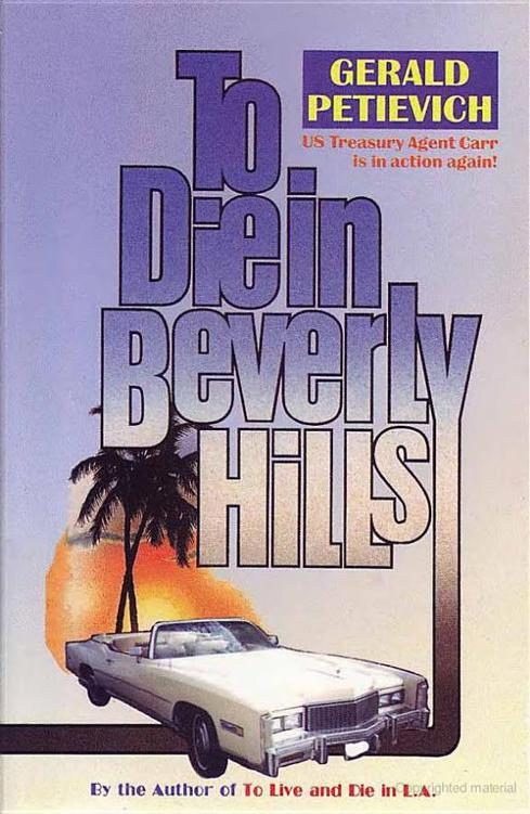 Обложка книги «To Die in Beverly Hills»