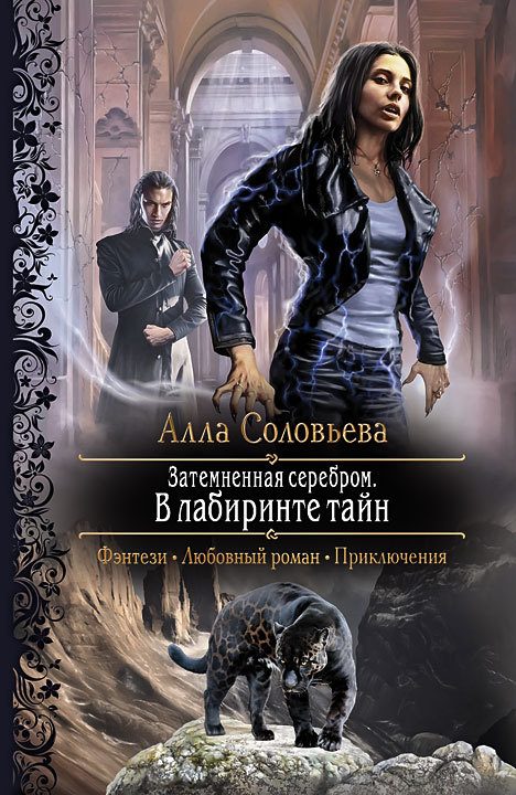 Обложка книги «Затемненная серебром. В лабиринте тайн»