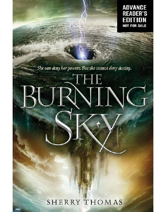 Обложка книги «The Burning Sky»