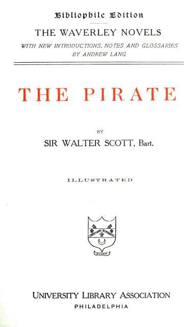 Обложка книги «The Pirate»
