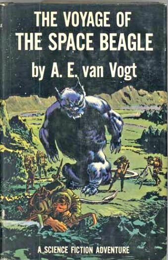 Обложка книги «The Voyage of the Space Beagle»