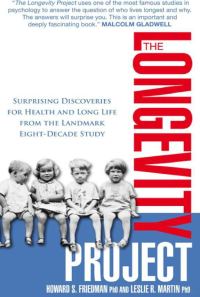 Обложка книги «The Longevity Project: Surprising Discoveries for Health and Long Life from the Landmark Eight-Decade Study»