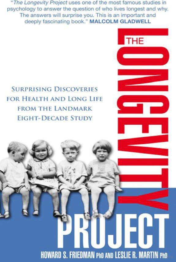 Обложка книги «The Longevity Project: Surprising Discoveries for Health and Long Life from the Landmark Eight-Decade Study»