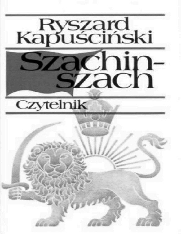 Обложка книги «Szachinszach»