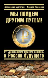 Обложка книги «Мы пойдем другим путем! От «капитализма Юрского периода» к России будущего»