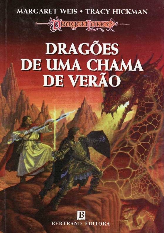 Обложка книги «Dragões de uma Chama de Verão»