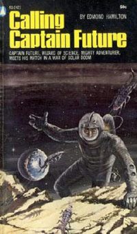 Обложка книги «Капитан Фьючер приходит на помощь»