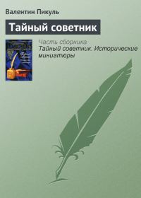 Обложка книги «Тайный советник»