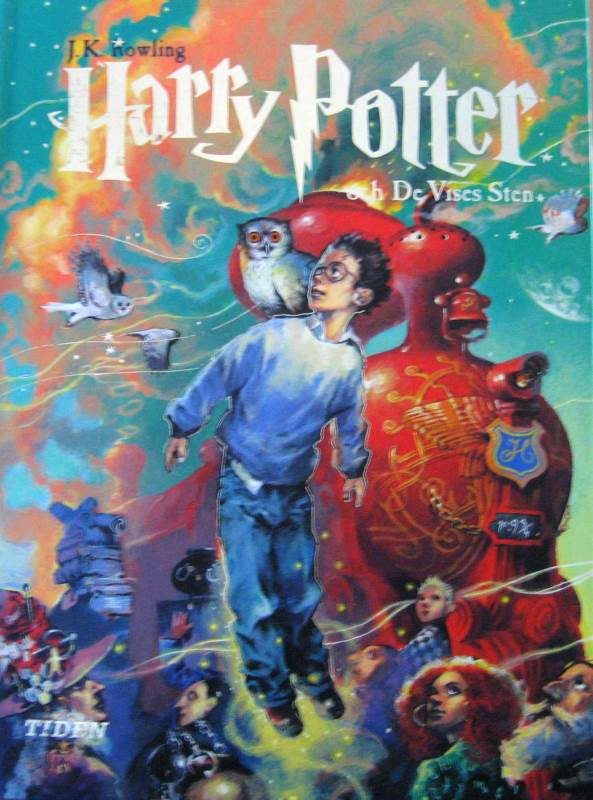 Обложка книги «Harry Potter och De Vises Sten»
