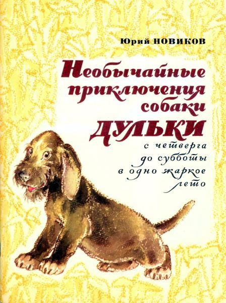 Обложка книги «Необычайные приключения собаки Дульки с четверга до субботы в одно жаркое лето»