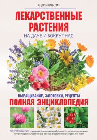 Обложка книги «Лекарственные растения на даче и вокруг нас. Полная энциклопедия»