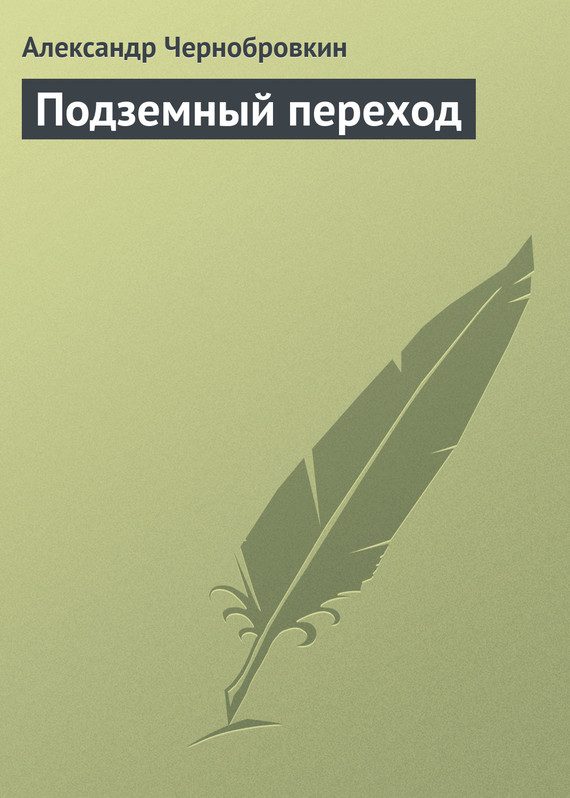 Обложка книги «Подземный переход»