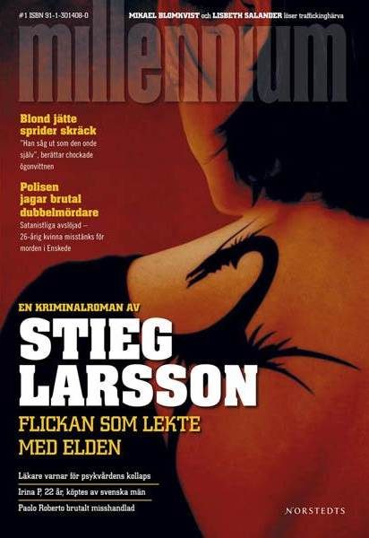 Обложка книги «Flickan som lekte med elden»