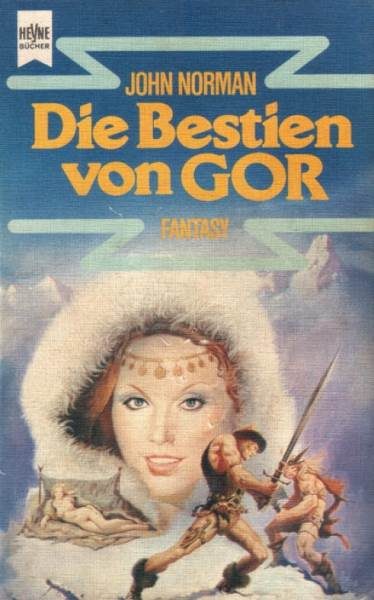 Обложка книги «Die Bestien von Gor»