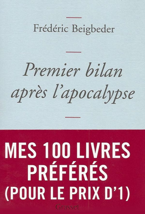 Обложка книги «Premier bilan après l'apocalypse»