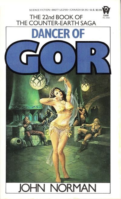 Обложка книги «Die Tänzerin von Gor»