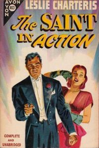 Обложка книги «The Saint In Action»
