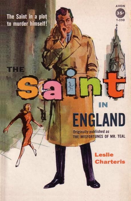 Обложка книги «The Saint In England»