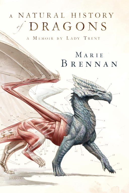 Обложка книги «A Natural History of Dragons: A Memoir by Lady Trent»