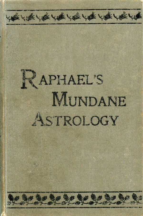 Обложка книги «Mundane Astrology»