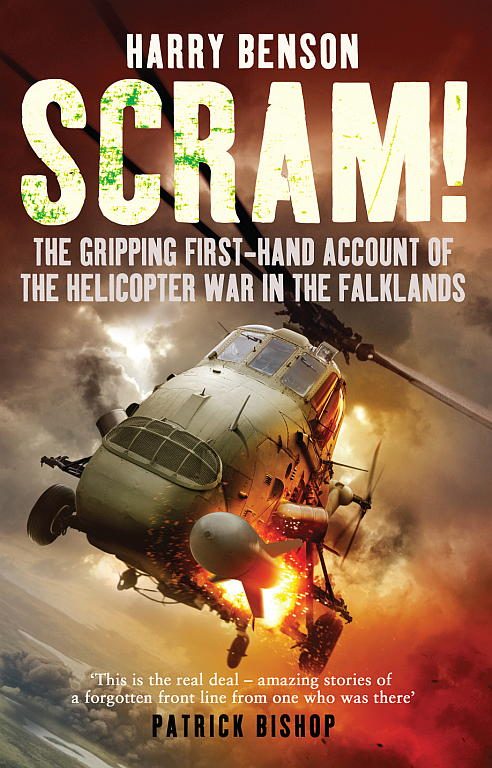 Обложка книги «Scram!: The Gripping First-hand Account of the Helicopter War in the Falklands»