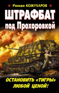 Обложка книги «Штрафбат под Прохоровкой. Остановить «Тигры» любой ценой!»