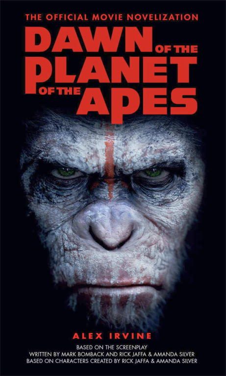 Обложка книги «Dawn of the Planet of the Apes: The Official Movie Novelization»