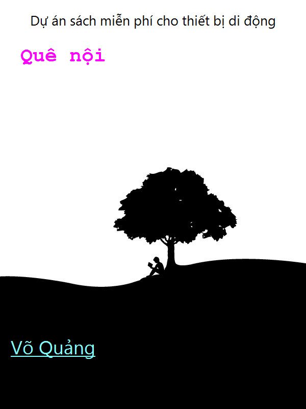 Обложка книги «Quê nội»