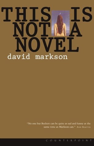 Обложка книги «This is Not a Novel»