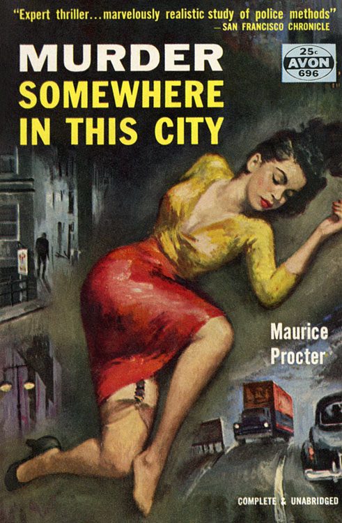 Обложка книги «Murder Somewhere in This City»
