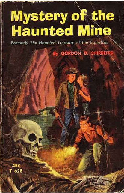 Обложка книги «Mystery of the Haunted Mine»