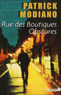 Обложка книги «Rue des boutiques obscures»
