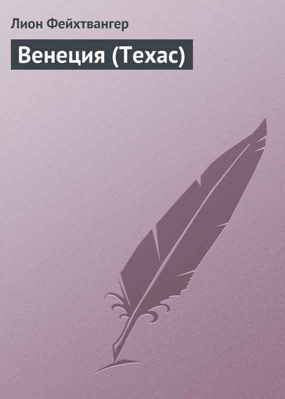Обложка книги «Венеция (Техас)»
