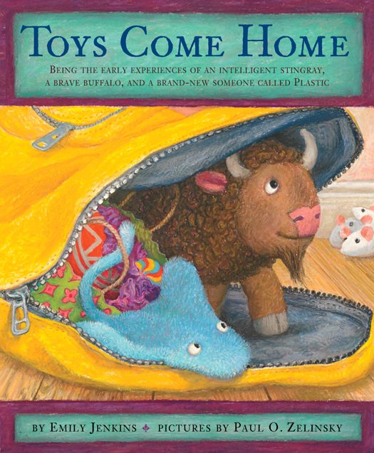 Обложка книги «Toys Come Home: being the early experiences of an intelligent stingray, a brave buffalo, and a brand-new someone called Plastic»