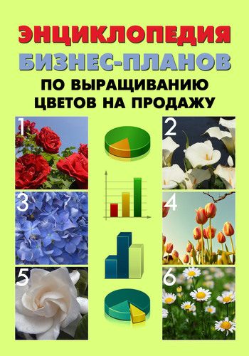 Обложка книги «Энциклопедия бизнес-планов по выращиванию цветов на продажу»