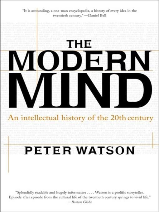Обложка книги «Modern Mind: An Intellectual History of the 20th Century»