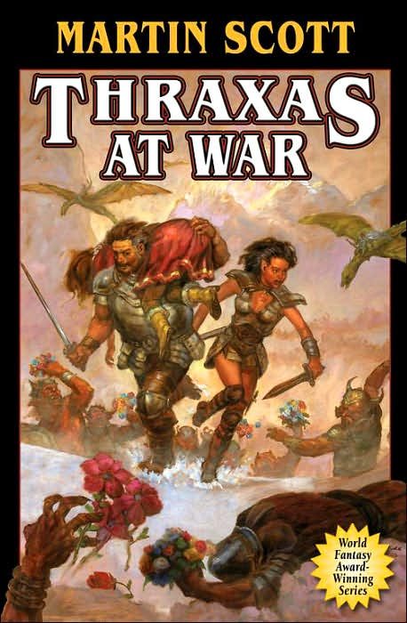 Обложка книги «Thraxas at War»