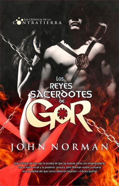 Обложка книги «Los Reyes Sacerdotes de Gor»
