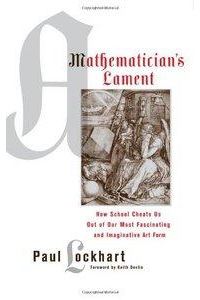 Обложка книги «Плач математика. Эссе о преподавании математики в школе»