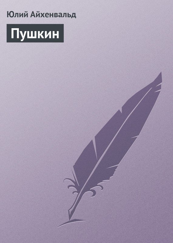 Обложка книги «Пушкин»