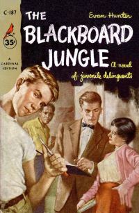 Обложка книги «The blackboard jungle»