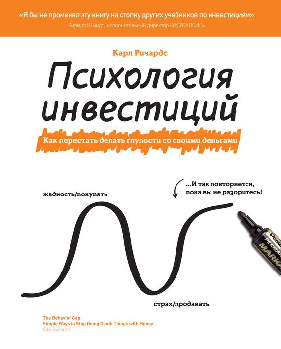 Обложка книги «Психология инвестиций. Как перестать делать глупости со своими деньгами»