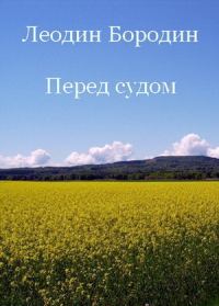 Обложка книги «Перед судом»