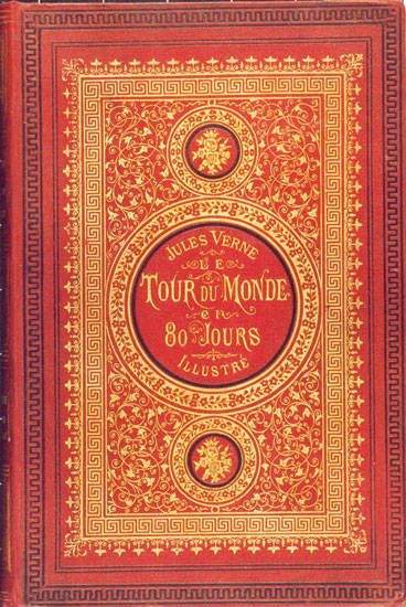 Обложка книги «Le Tour du monde en quatre-vingts jours»
