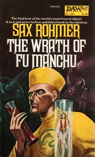 Обложка книги «The Wrath of Fu Manchu»