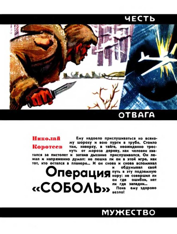 Обложка книги «Операция «Соболь»»