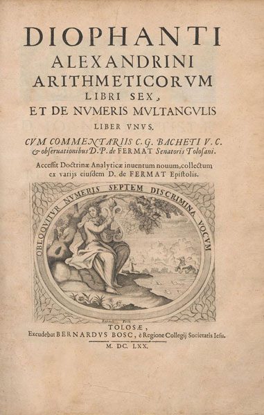 Обложка книги «Observationes Domini Petri de Fermat»