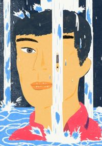Обложка книги «The Water That Falls on You from Nowhere»