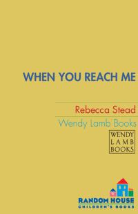 Обложка книги «When You Reach Me»