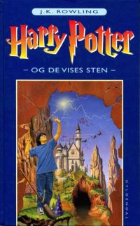 Обложка книги «Harry Potter og de vises sten»
